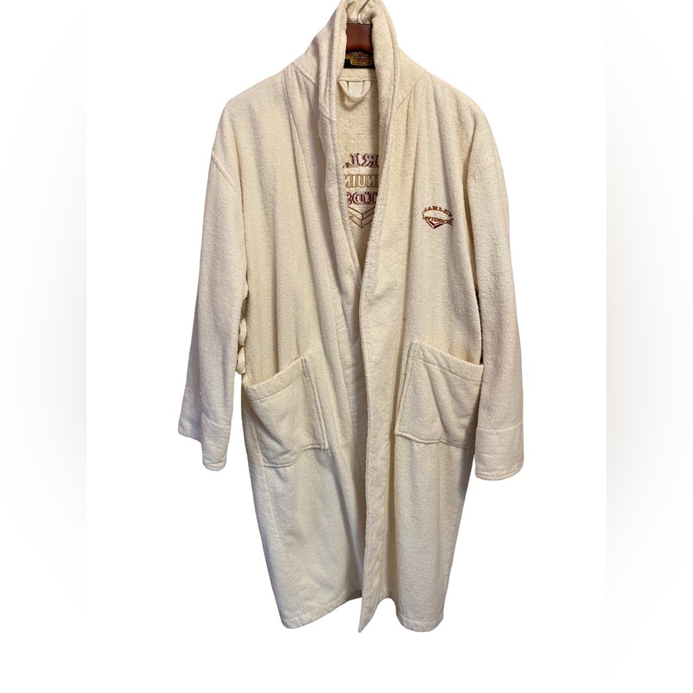 Vintage Harley Davidson Mens M/L Terrycloth‎ Bathrobe